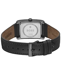 Hugo Boss Men's Principle Dress Multi Quartz Multi Leather Watch