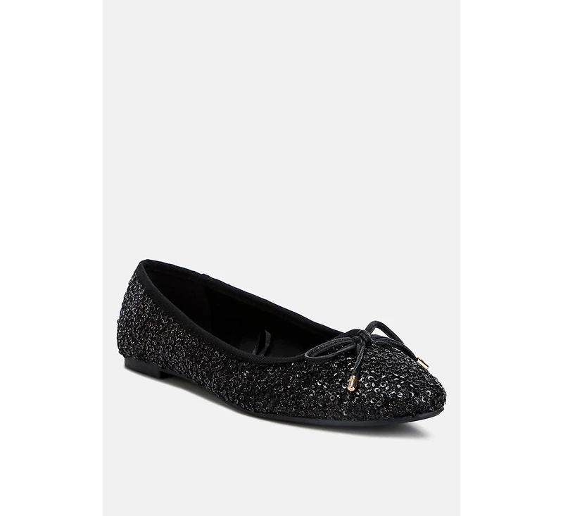 ringo sequin embellished ballet flats