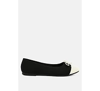 London Rag Rosario Two Tone Ballerinas