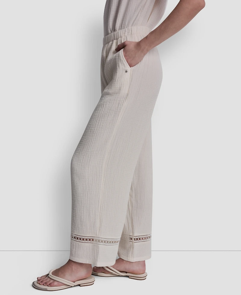 Dkny Jeans Women's Mid Rise Drawstring Pants