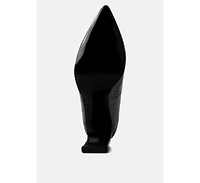 Tickles Italian Block Heel Pumps