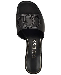 Guess Women's Cerrina Slip-On Block Heel Sandals
