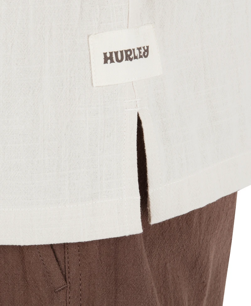 Hurley Men's Camp Collar Regular-Fit Shirt