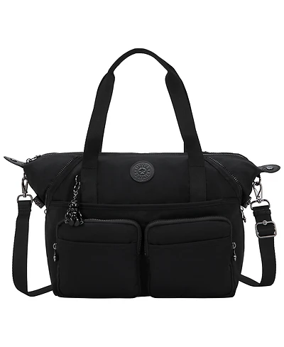 Kipling New Art Duo Pocket Extra-Large Duffel Tote Bag