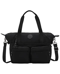 Kipling New Art Duo Pocket Extra-Large Duffel Tote Bag