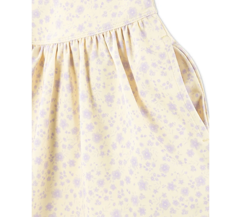 abercrombie kids Girls' Drop Waist Printed Pull-On Mini Dress