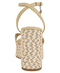 Guess Women's Everly Espadrille Platform Wedge Sandals