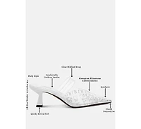 Holin Pointed Toe Kitten Heels Women