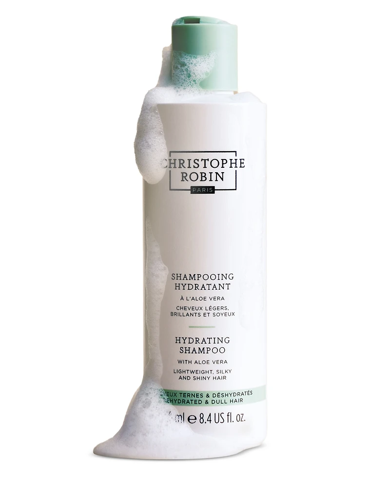 Christophe Robin Hydrating Shampoo with Aloe Vera, 8.5oz