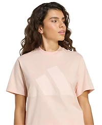 adidas Women's Essentials Big Logo Crewneck T-Shirt