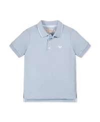 Hope and Henry Toddler Boys' Organic Short Sleeve Knit Pique Polo Shirt