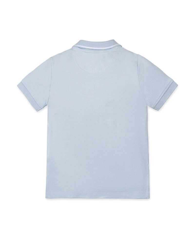Hope and Henry Toddler Boys' Organic Short Sleeve Knit Pique Polo Shirt