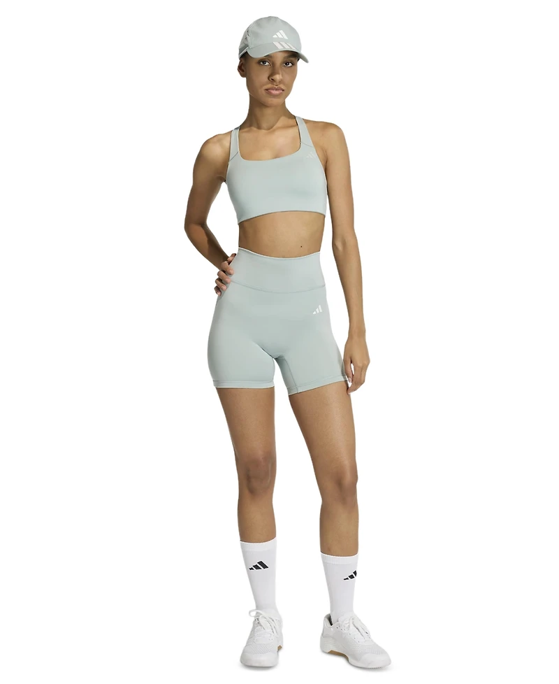 adidas Women's Workout Square Neck Support Bra