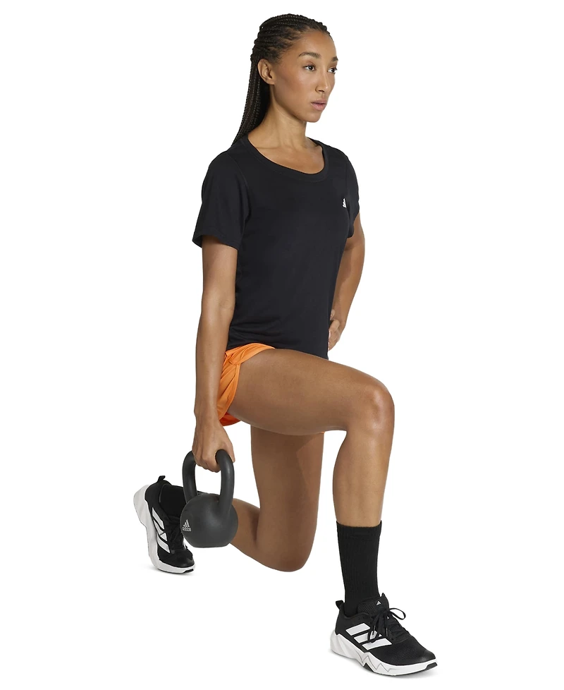 adidas Women's Workout Essentials Seamless Scoop Neck T-Shirt