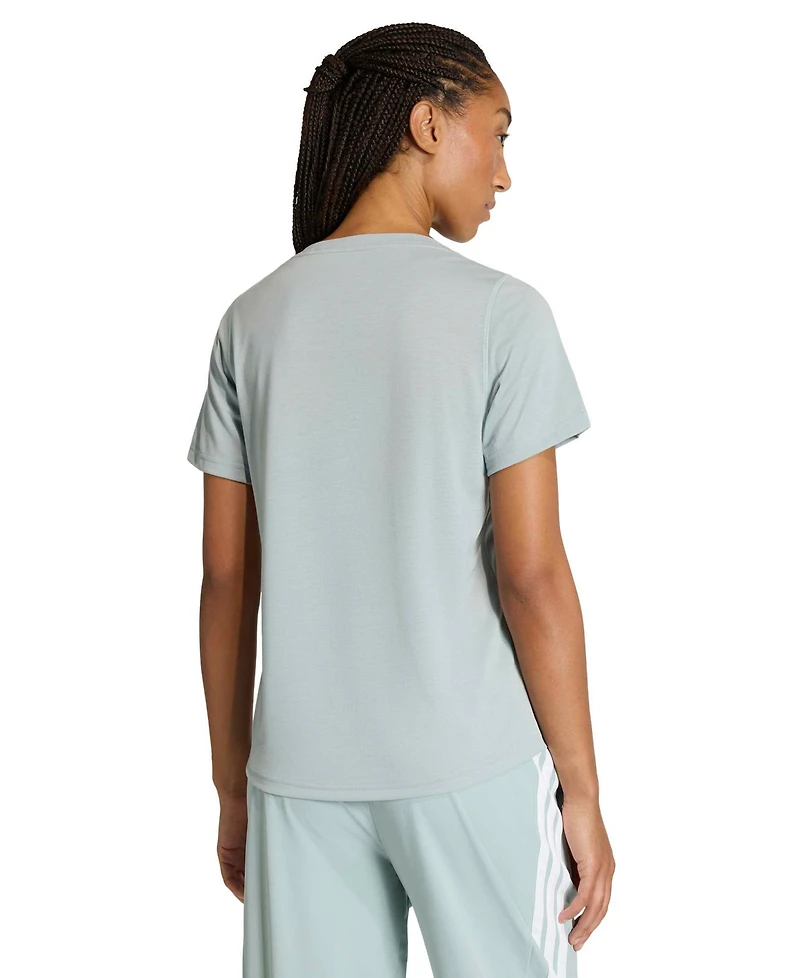 adidas Women's Workout Essentials Seamless Scoop Neck T-Shirt