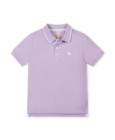 Hope and Henry Toddler Boys' Organic Short Sleeve Knit Pique Polo Shirt