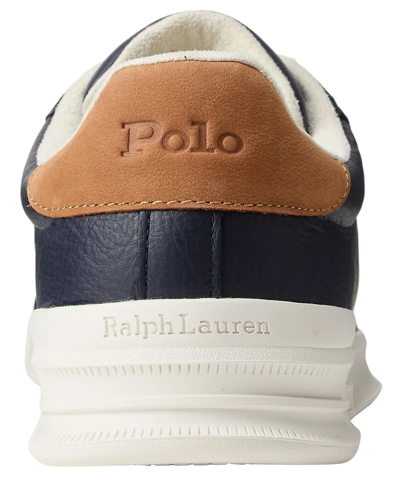 Polo Ralph Lauren Men's Heritage Court Ii Embroidered Lace-Up Shoes
