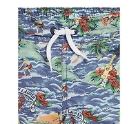 Polo Ralph Lauren Boys' 2-7 Tropical Print Swim Trunks