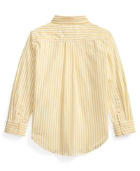 Polo Ralph Lauren Boys' 2-7 Plaid Button-Down Poplin Shirt