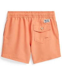 Polo Ralph Lauren Boys' 2-7 Traveler Embroidered Swim Trunks