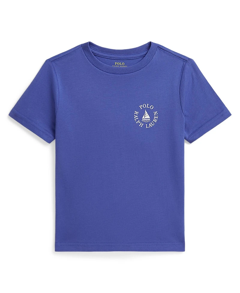 Polo Ralph Lauren Boys' 2-7 Sailboat Graphic Short-Sleeve T-Shirt