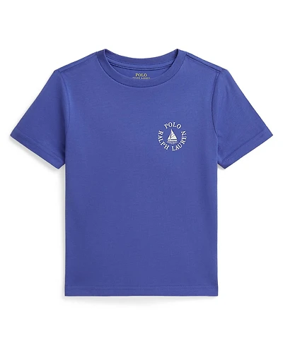 Polo Ralph Lauren Boys' 2-7 Sailboat Graphic Short-Sleeve T-Shirt