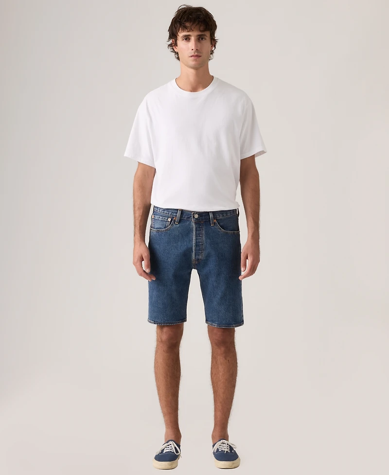 Levi's Men's 501 Original Hemmed Stretch 9" Jean Shorts