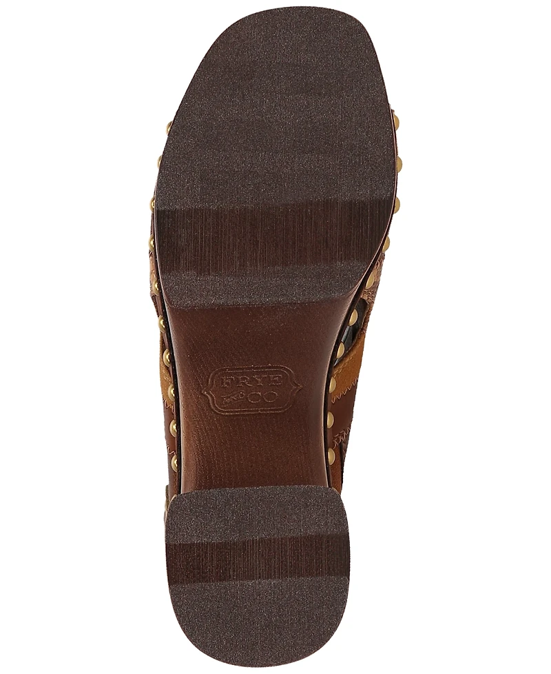 Frye and Co. Women's Wylie Patchwork Round Toe Sandals