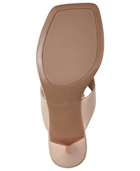 Marc Fisher Women's Yael Slip-On Square Toe Dress Sandals