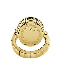 Bulova Women's Archive Gold-Tone Stainless Steel Expansion Ring Watch 25.5mm