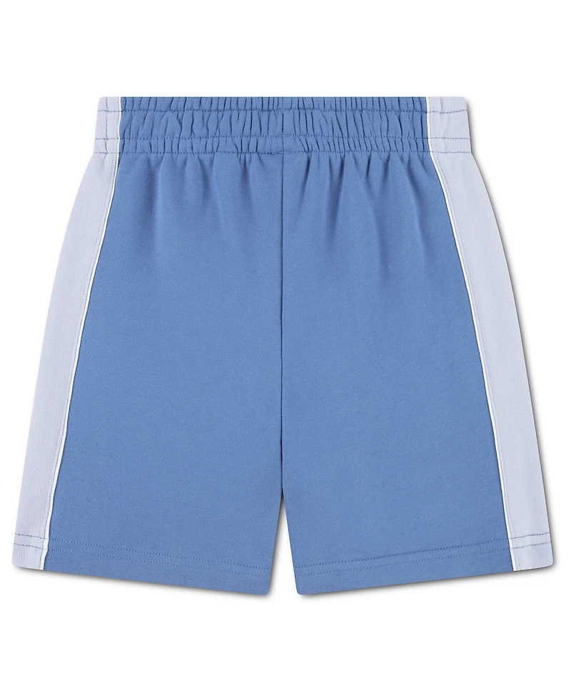 Lacoste Boys' 10-16 Color-Blocked Logo Detail Shorts