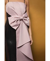 Coast Women's Sequin Bow Maxi Dress