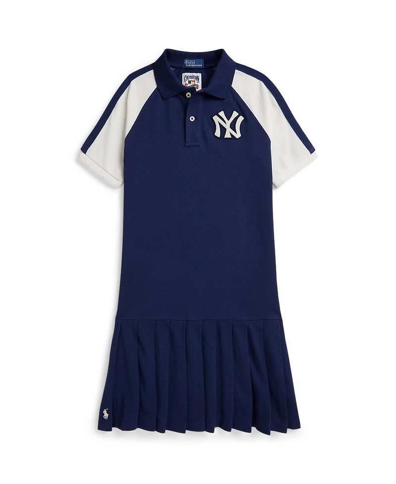Polo Ralph Lauren Girls' 7-16 Yankees Collar Dress