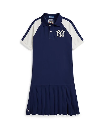 Polo Ralph Lauren Girls' 7-16 Yankees Collar Dress