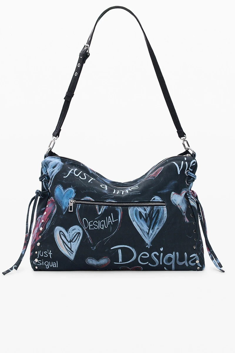 Desigual Women's Large graffiti bag