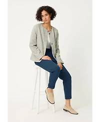 Olsen Women's Lisa Fit Cropped Pull-On Jersey Pant