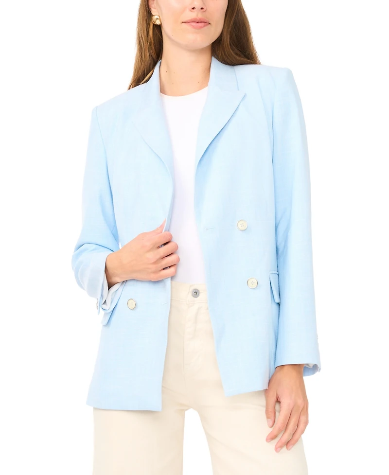 Vince Camuto Women's Collared Double Breasted Jacket