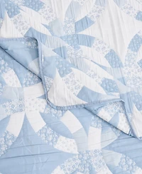 Greenland Home Fashions Wedding Ring Reversible Jacquard Woven Throw, 50" x 60"