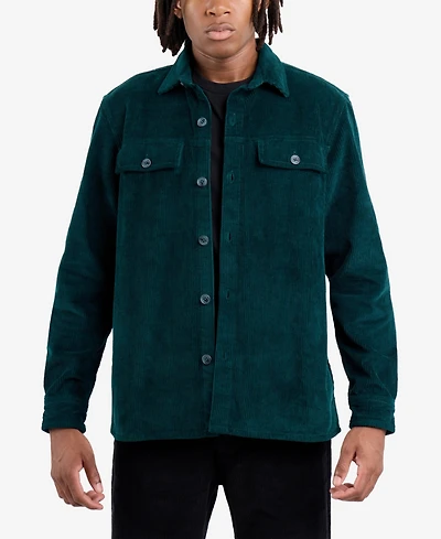 Spring + Mercer Men's Cotton Corduroy Shirt Jacket