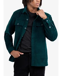 Spring + Mercer Men's Cotton Corduroy Shirt Jacket