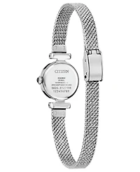 Citizen Women's Fio Silver-Tone Stainless Steel Bracelet Watch, 18.4mm