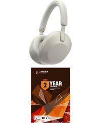 Sony Wh-1000XM5-silver Wireless Over-Ear Noise Canceling Headphones