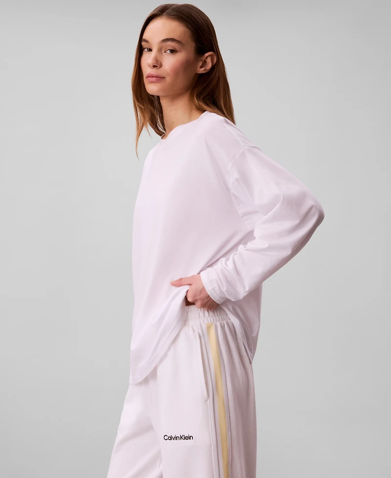 Calvin Klein Performance Women's Classic-Fit Long-Sleeve T-Shirt