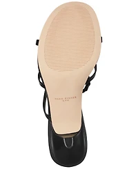 Marc Fisher Ltd Women's Natesa Ornamented Strappy Leather Dress Sandals
