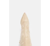 Tilera Stretch Over The Knee Stiletto Boots