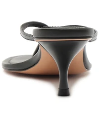 Arezzo Women's Lia Slip-On Low Stiletto Sandals