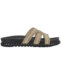 Jessica Simpson Women's Colyve Studded Footbed Slip-On Sandals