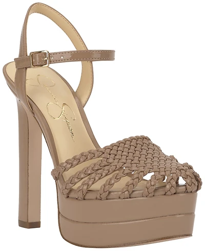 Jessica Simpson Women's Inaia Woven Platform Dress Sandals