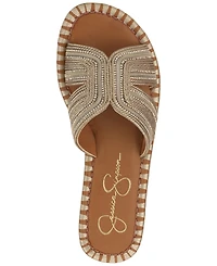 Jessica Simpson Women's Blesyn Slip-On Flat Sandals