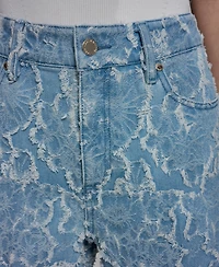 Karl Lagerfeld Paris Women's Straight Denim Pants